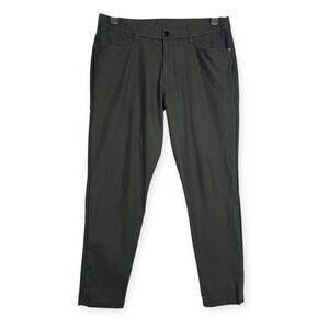 Lululemon ABC Slim Fit Pants Warpstreme Chino SIZE 33 x 28 Black 5 Pocket Jean